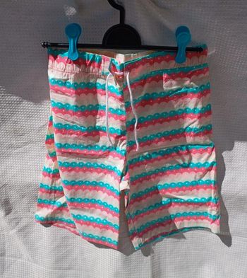 Bermuda fille 12 ans Vitivic – Neuf avec étiquette, multicolore