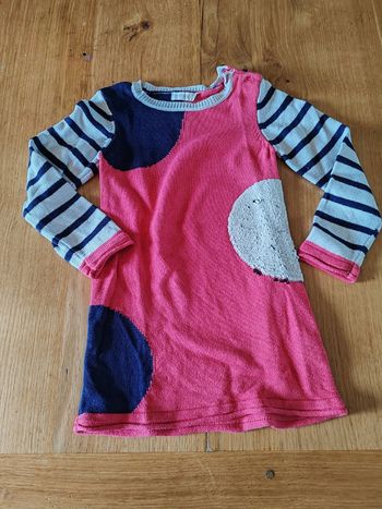 Robe pull manches longues