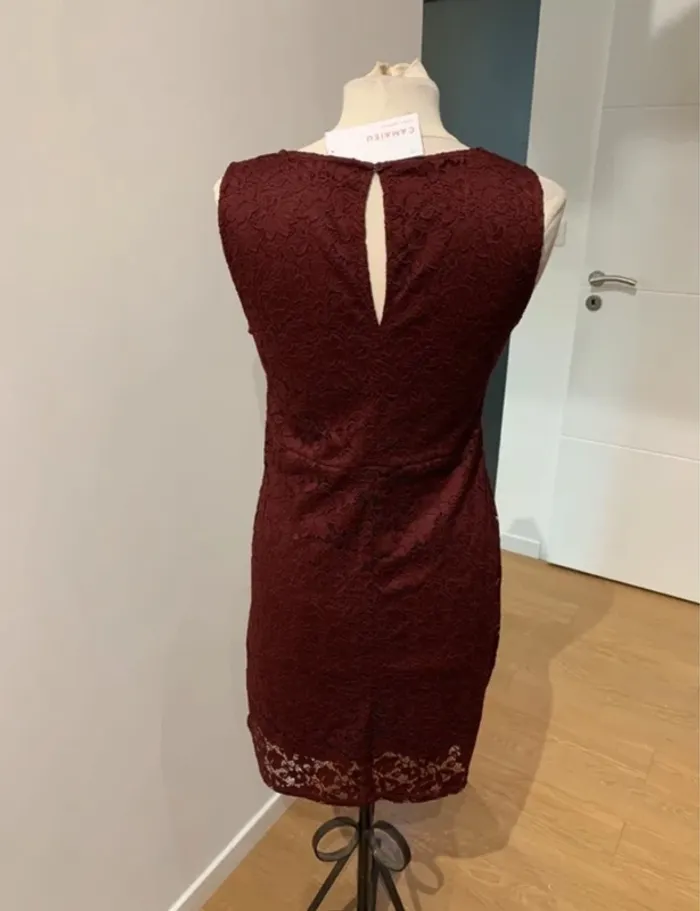 Superbe robe neuve en dentelle Camaieu 🌸 40 - photo numéro 6