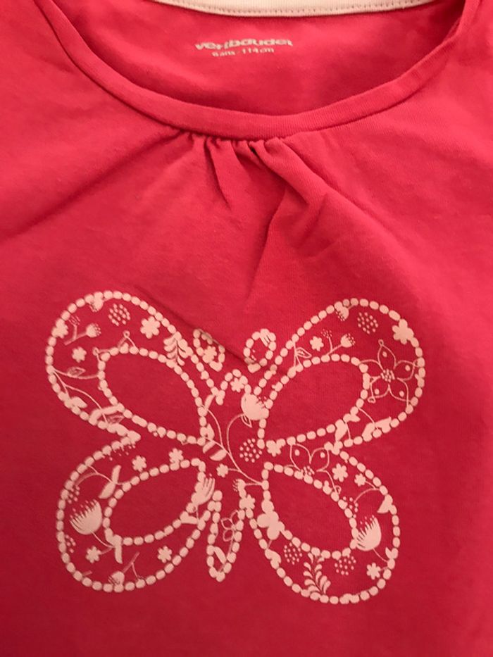 Lot de 2 T-Shirt manches courtes 6 Ans - photo numéro 3