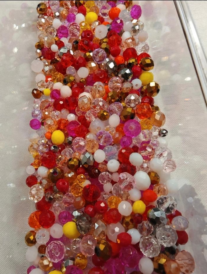 Lot de perles en verre pour création DIY - photo numéro 7