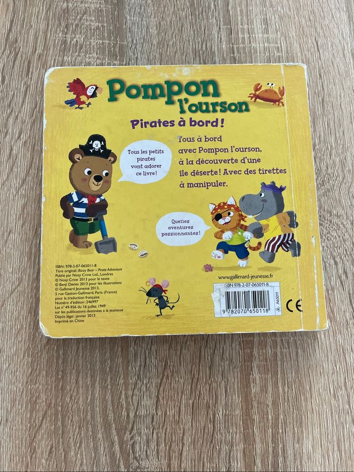 Pompon l’ourson pirates à bord ! - photo numéro 4