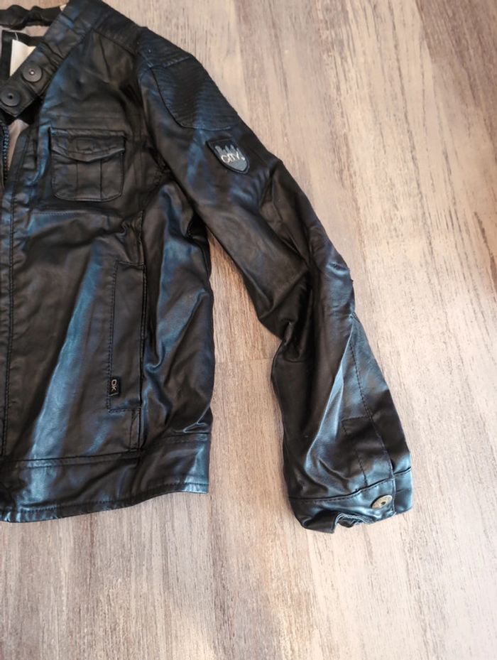 Veste simili cuir Okaïdi 8 ans - photo numéro 2