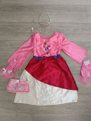 Déguisement disney mulan 3-4ans