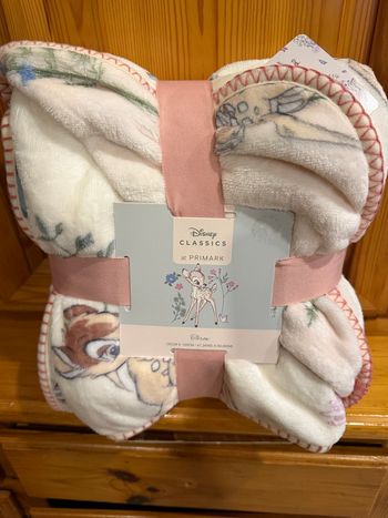 Plaid Bambi Disney neuf