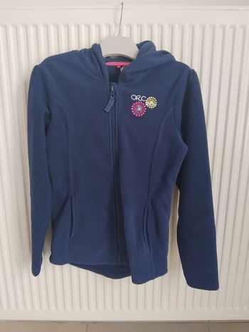 Gilet à capuche bleu marine fille 12 ans orchestra