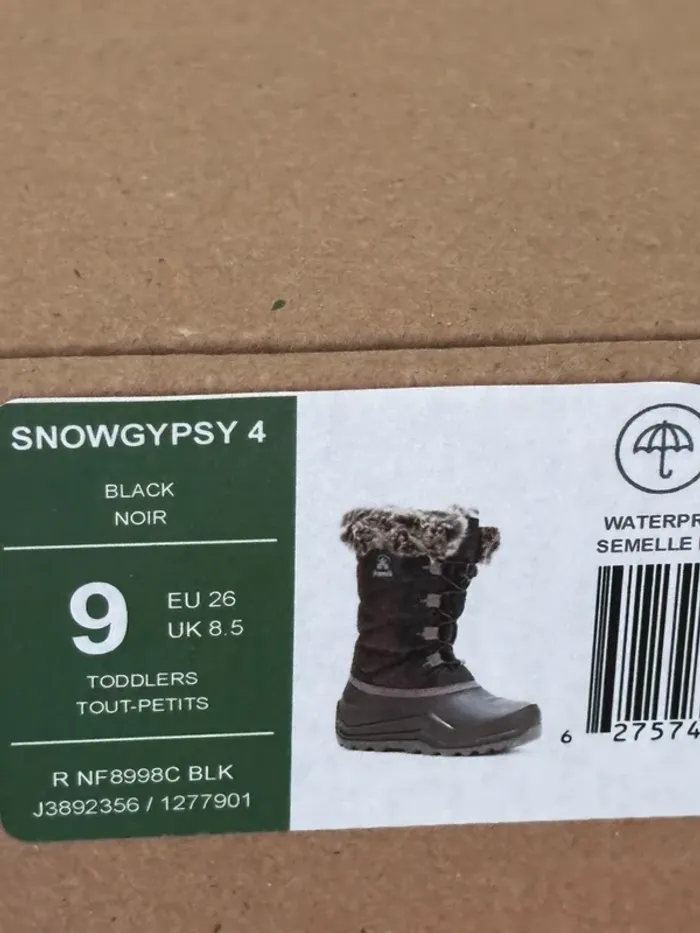 Après ski Kamik bottes neige fourrées noires - photo numéro 9