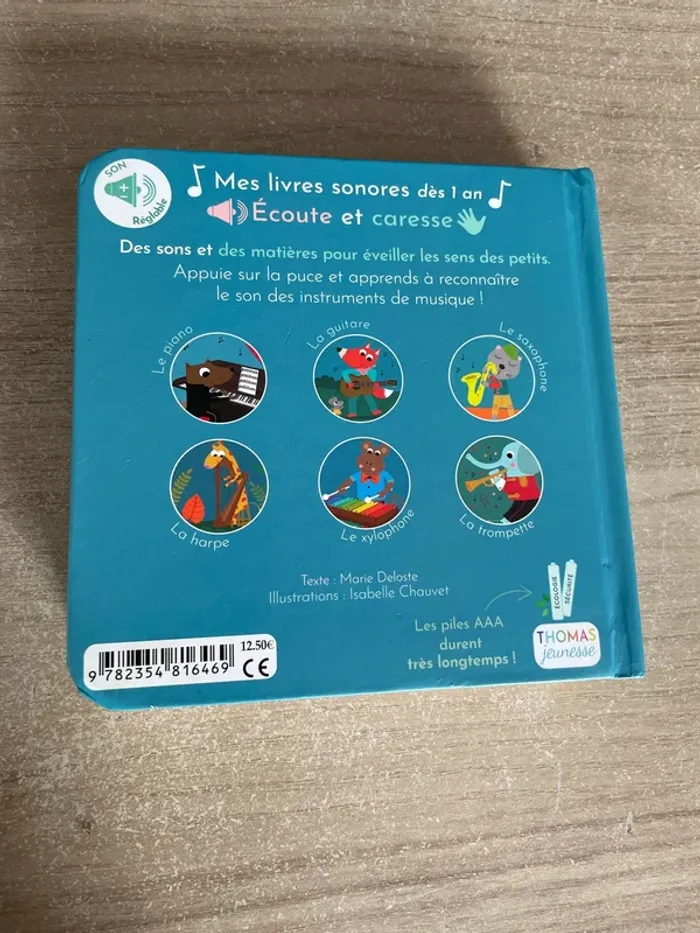 Livre musical pour enfants - photo numéro 2