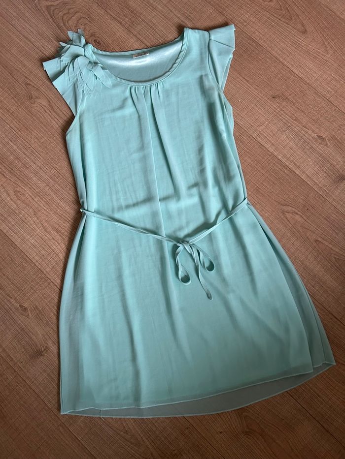 Robe verte à manches courtes Molly Bracken taille unique jamais portée - photo numéro 7