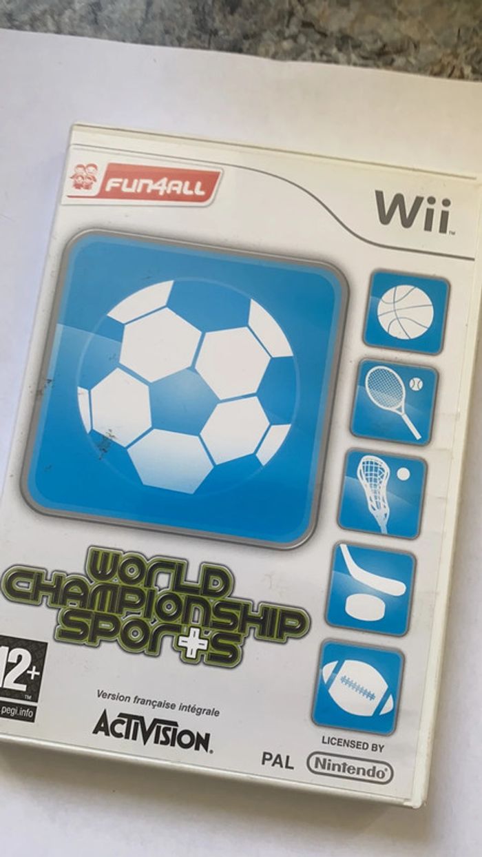 world champion ship sports wii - photo numéro 1