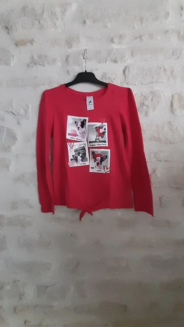 Tee-shirt girly bulldogs 10ans