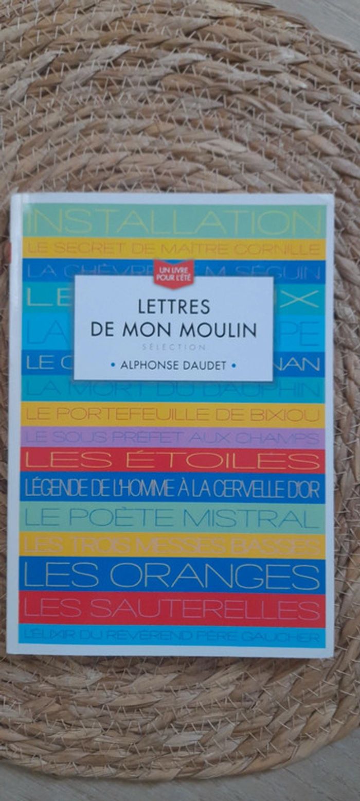 Livre Lettre de mon Moulin