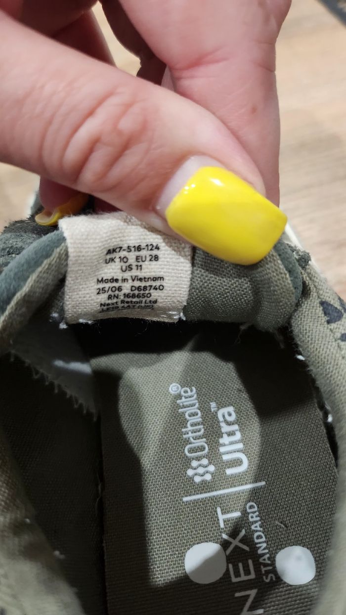 Basket next style vans pointure 28 - photo numéro 6