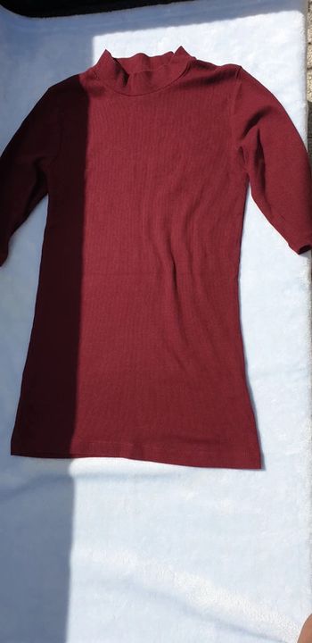 Haut Bordeaux Jennifer taille M neuf