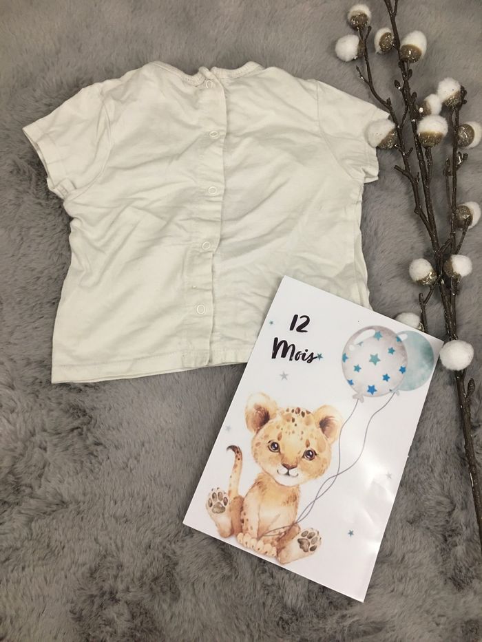 T shirt 12 mois - photo numéro 2