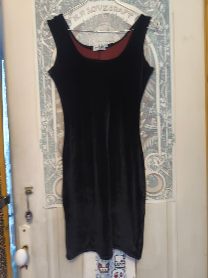Robe en velours Jennyfer