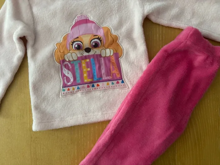 Pyjama polaire pat patrouille 4 ans neuf - photo numéro 2