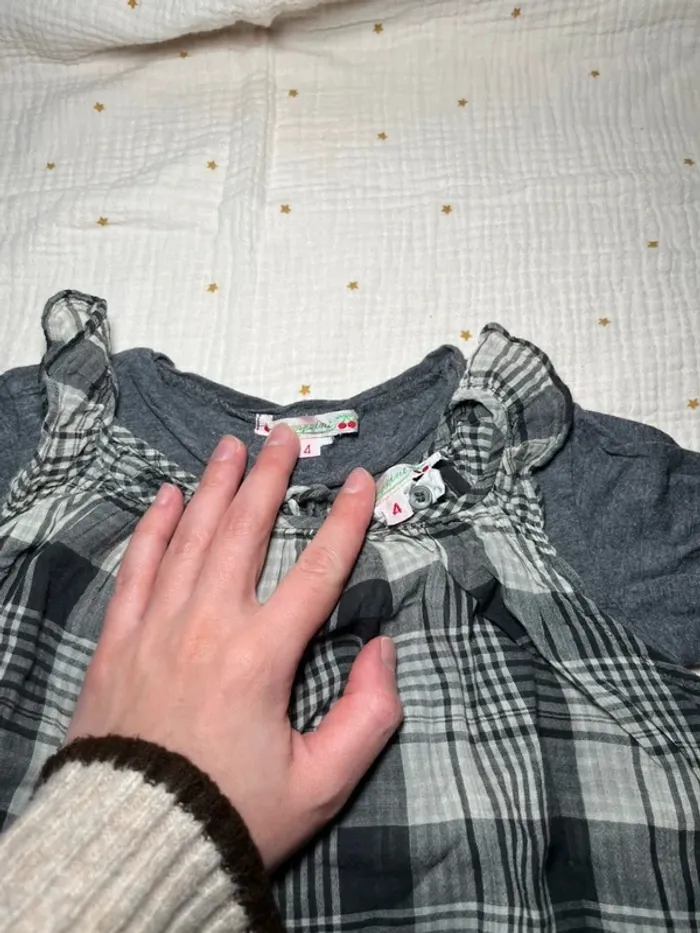 Ensemble blouse Bonpoint 4 ans - photo numéro 6