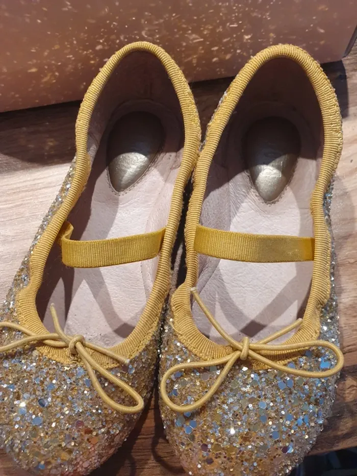 Ballerines dorées - photo numéro 4