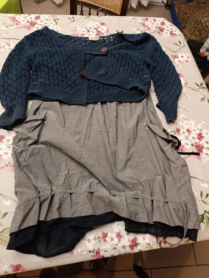 Ensemble robe et gilet