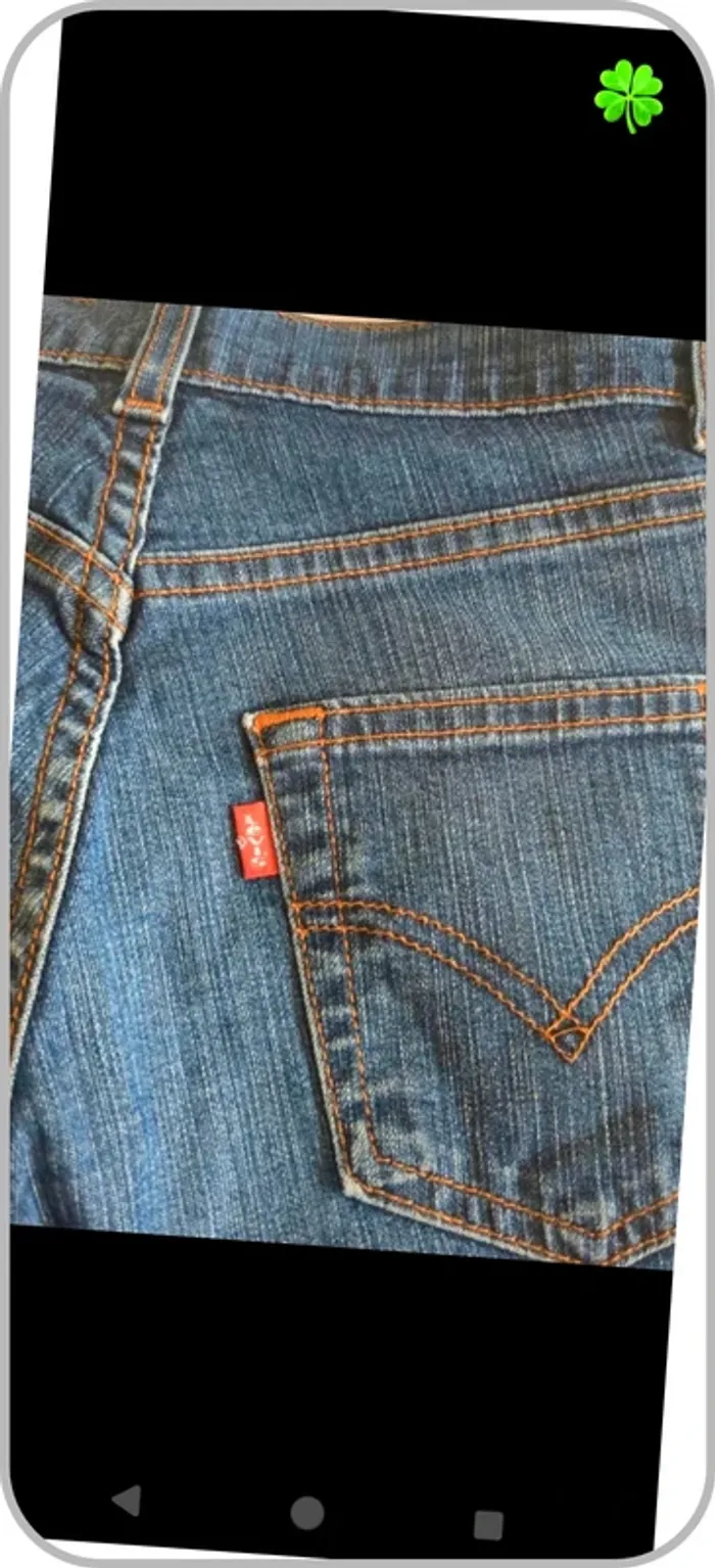 Jeans Levi's 595 femme 34 - photo numéro 10