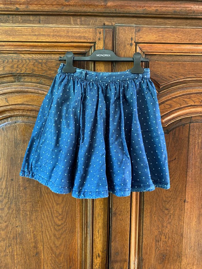 Jupe patineuse en jean 12 ans