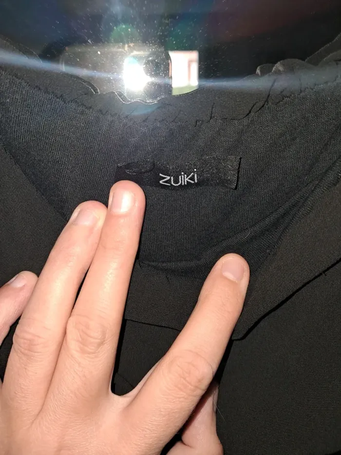 Robe longue noire sans manche - photo numéro 2