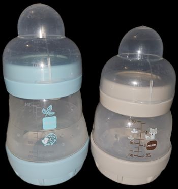 Lot biberons anti-colique Mam