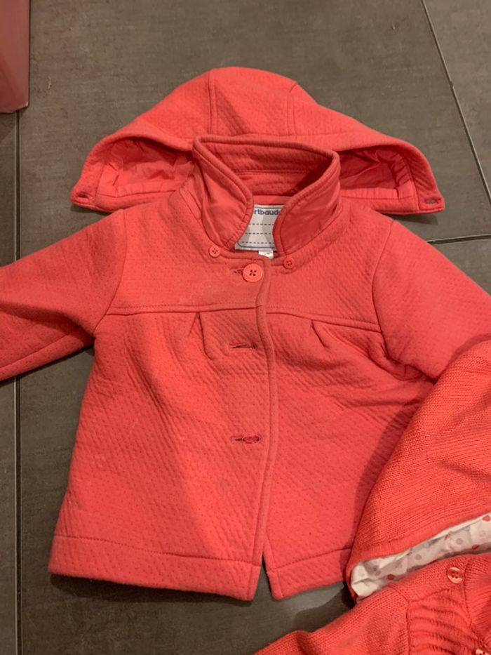 Lot 2 vestes mi saison 12 mois - photo numéro 2