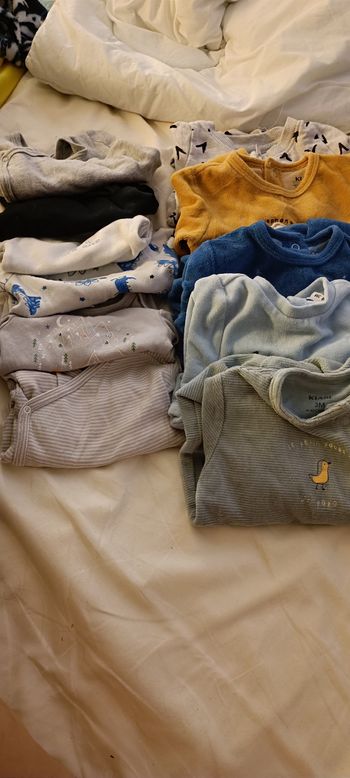 Lot vêtements bébé garçon