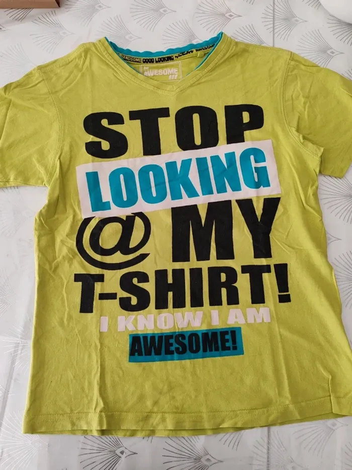 Lot 8 t shirt 14 ans - photo numéro 6
