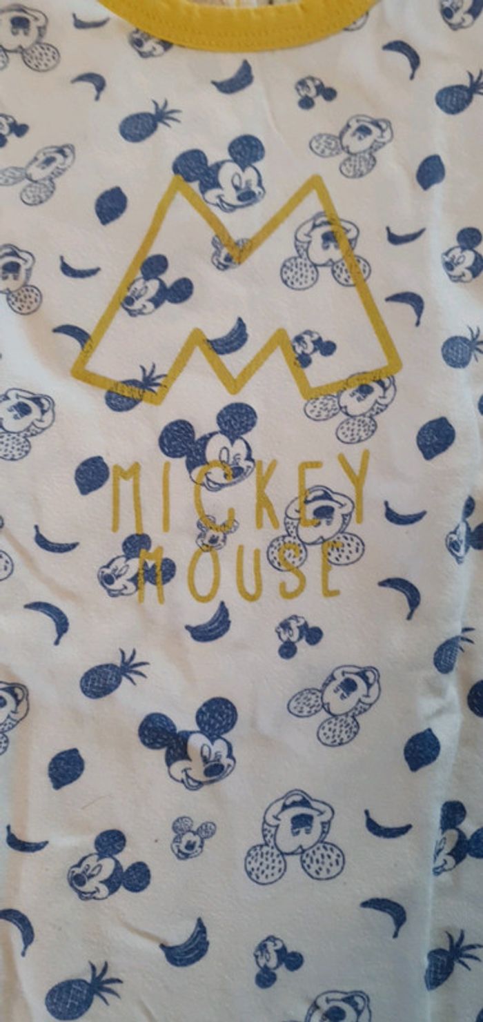 Pyjama léger Mickey 6 mois - photo numéro 2