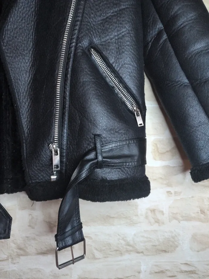 Veste ZARA style aviateur – Taille XS (convient XS-S) - photo numéro 2