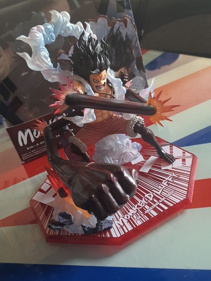 One Piece Figuarts Zero : Luffy Gear 4 Snakeman (King Cobra, Dressrosa) RARE - photo numéro 3