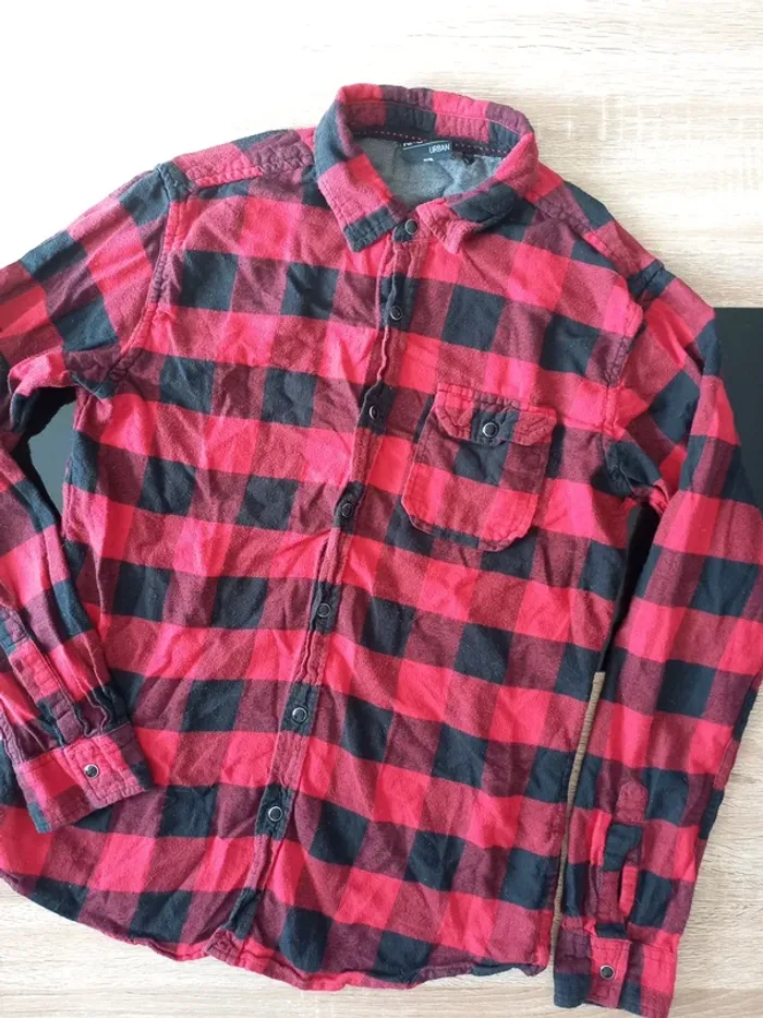 Chemise écossaise homme S - photo numéro 4
