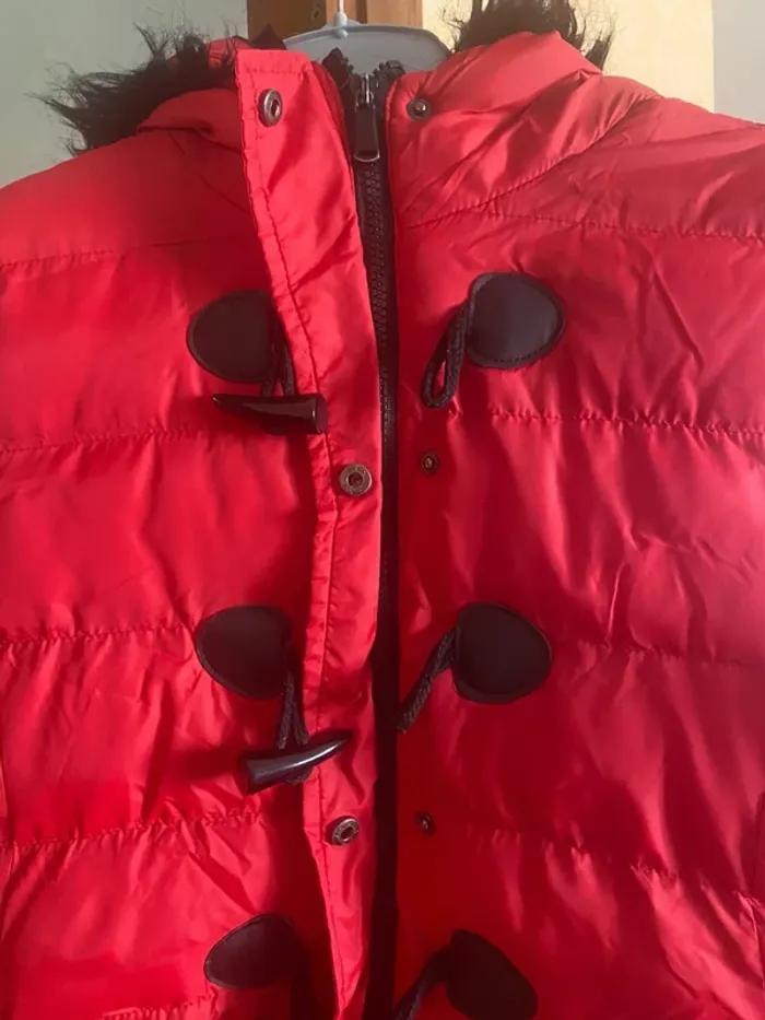 Blouson chaud Brave Soul - Taille 40/L - Rouge éclatant - photo numéro 2