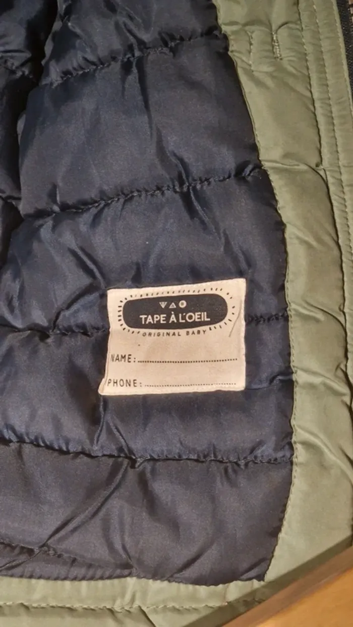 Manteau 18 mois 80cm - photo numéro 7