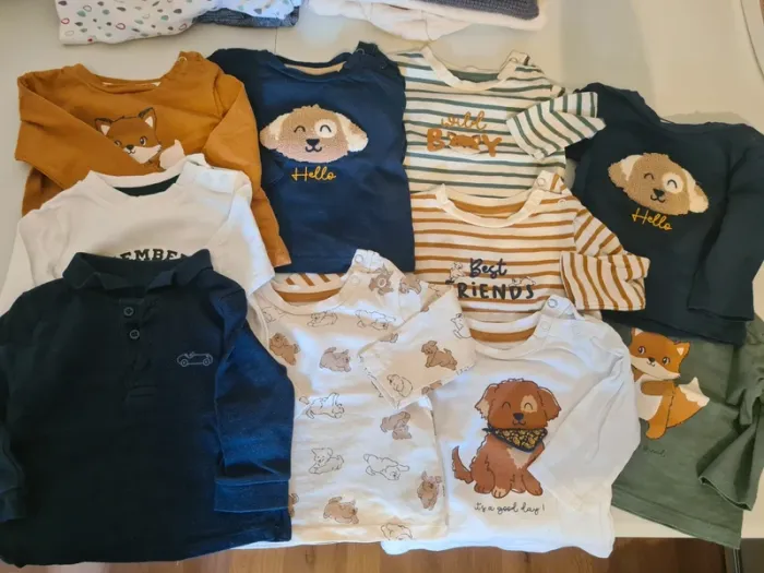 Lot de tee-shirts