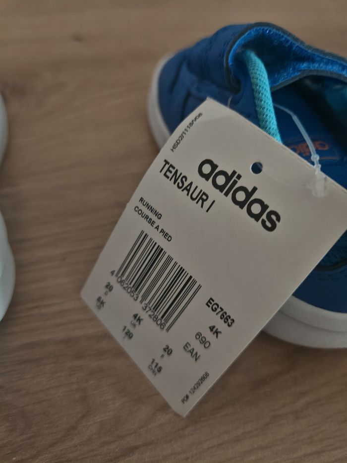 Basket garçon, taille 20, adidas - photo numéro 5