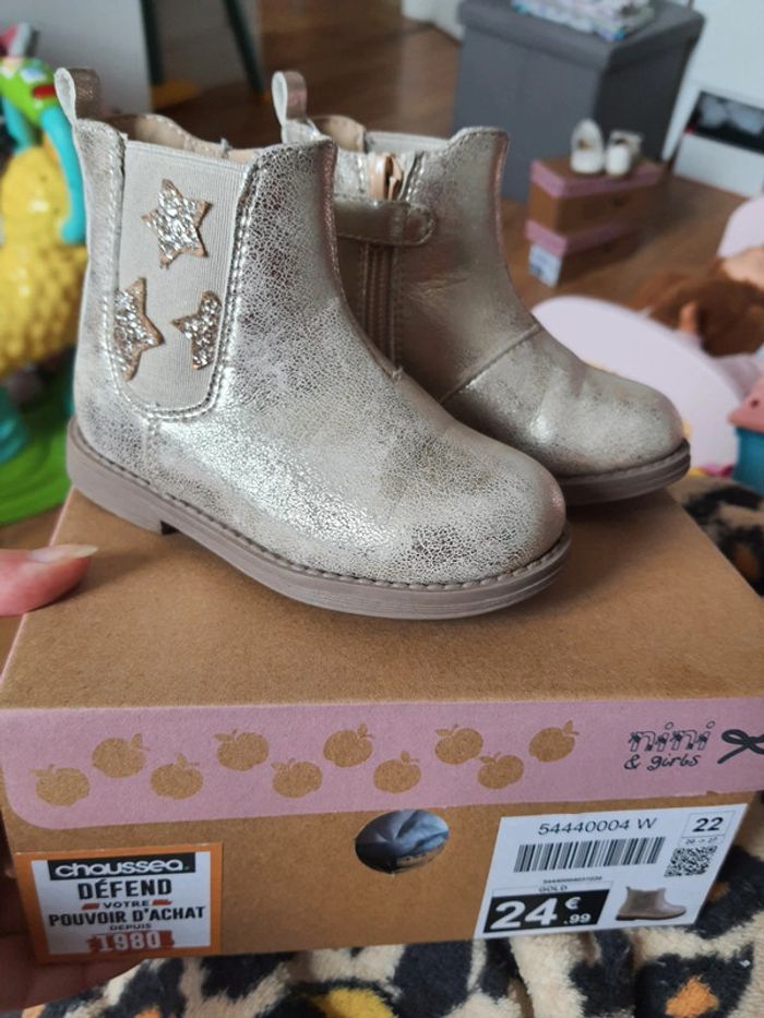 Bottines bébé fille