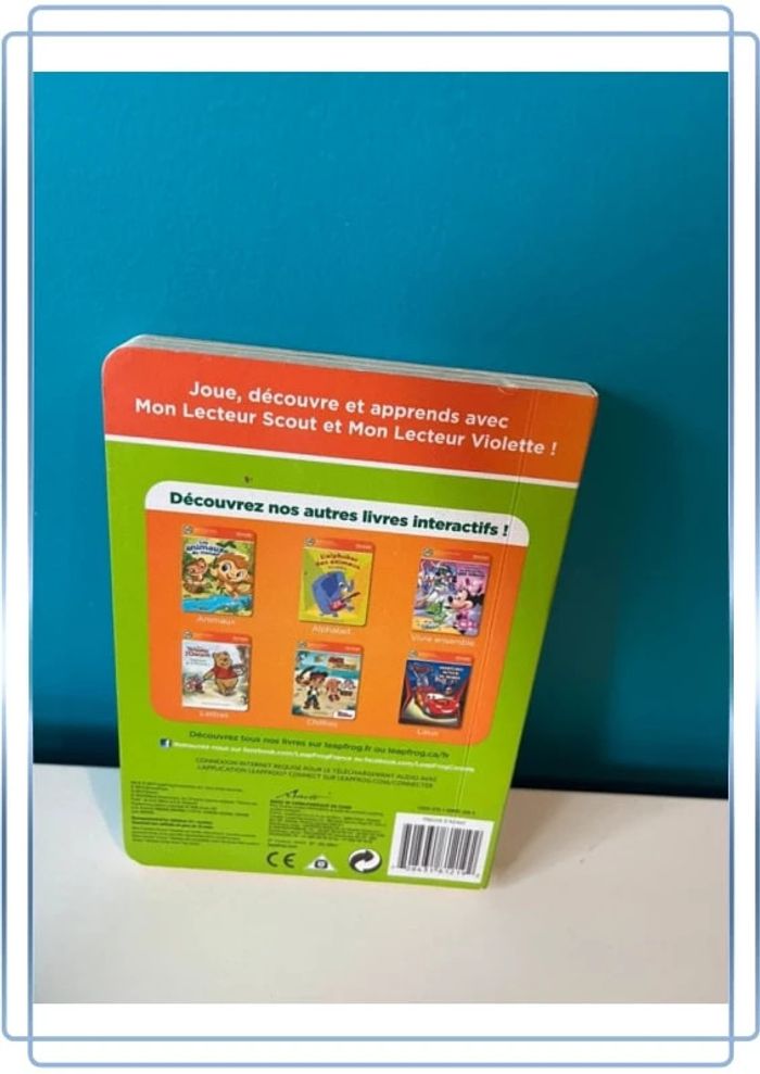 Livre leap frog jacks pirates du pays imaginaire - photo numéro 2