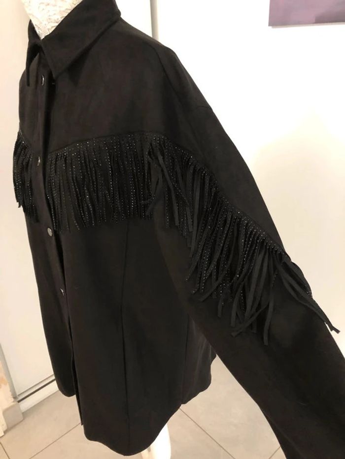 Veste à franges Zara neuve taille XS - photo numéro 6