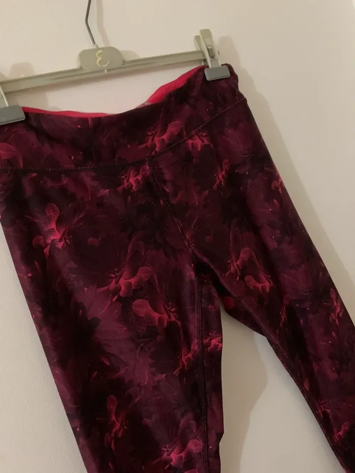 Legging sport violet & rose – Athletic Works – Taille M - photo numéro 2