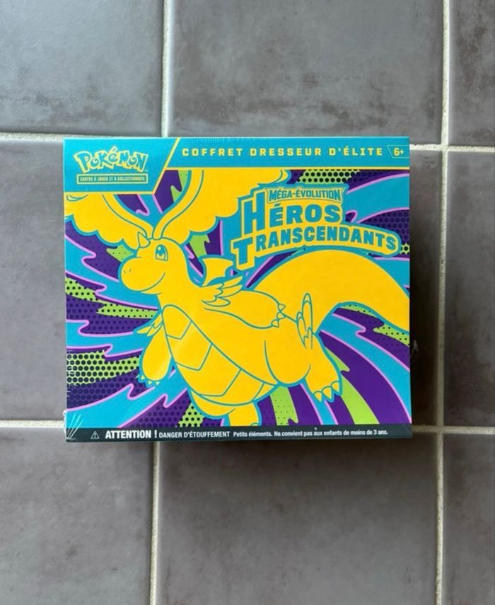 ETB Pokémon me2.5 héros transcendants