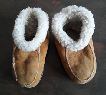Chaussons fourrés