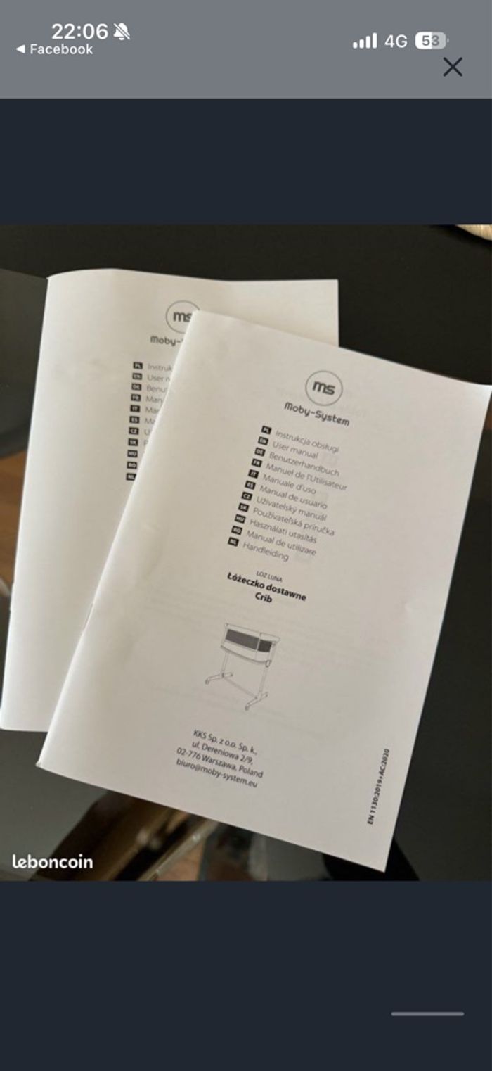 Cododo Moby System gris – comme neuf ! 🍼 - photo numéro 5