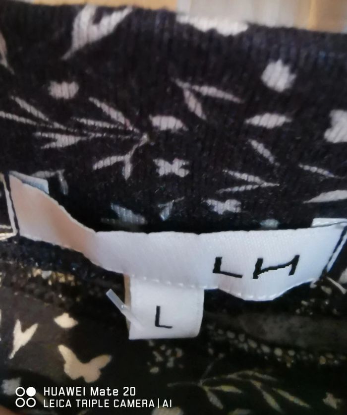 💕Jolie pantalon fluide imprimé fleuri femme TL / 40 la halle 💕 - photo numéro 5