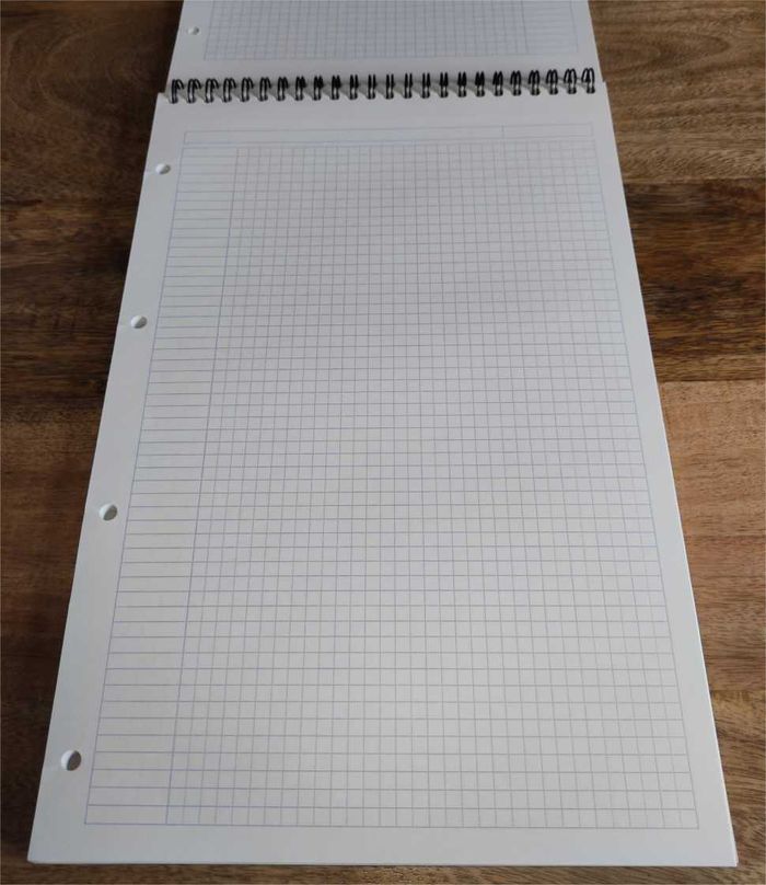 Bloc Oxford Easynotes Spirales petits carreaux - photo numéro 3