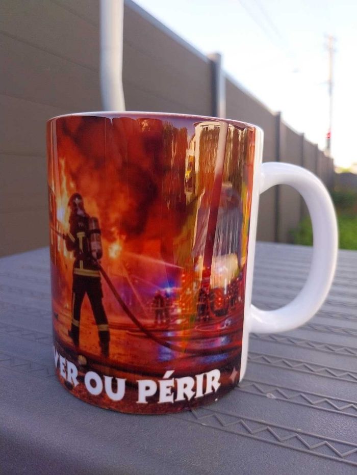 Mug Sapeurs-pompiers Sauver ou Périr - photo numéro 3