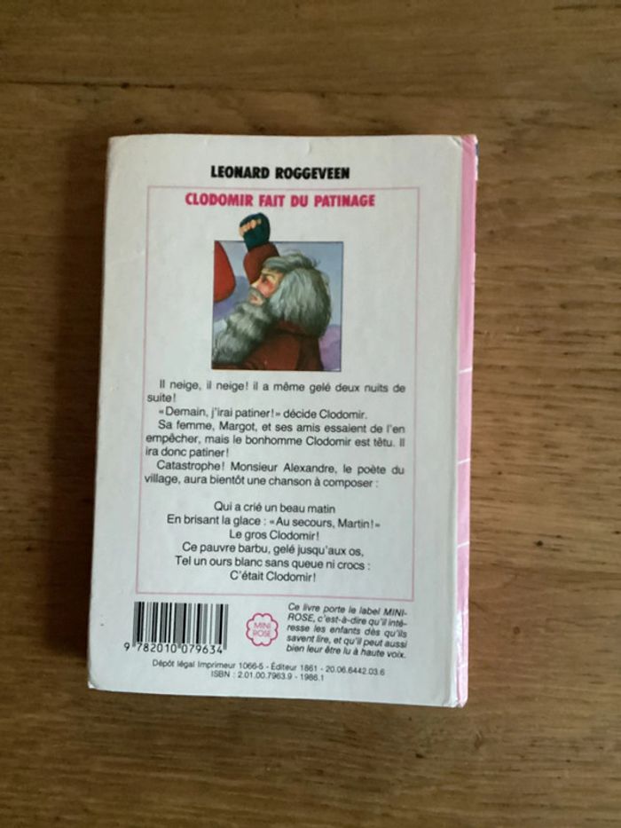 Livre « clodomir fait du patinage » - photo numéro 2